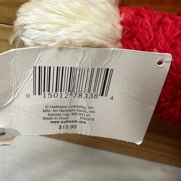 Hallmark Jingle Bear 14 Inch Christmas Teddy Bear Plays Jingle Bells New - Picture 7 of 13